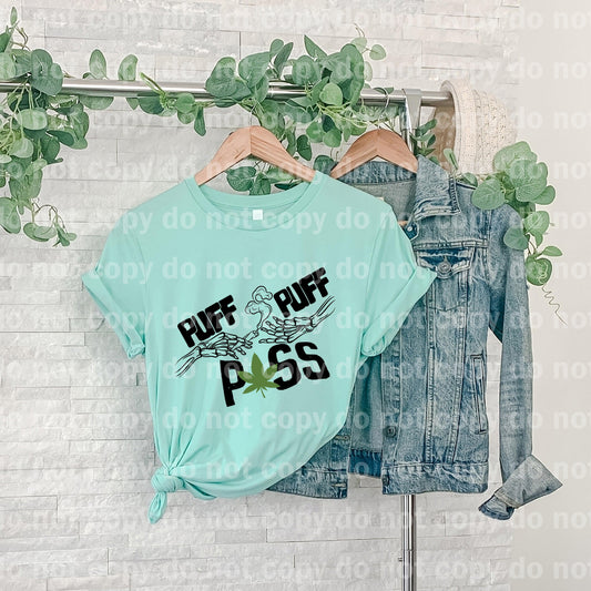 Transferencia de estampado Puff Puff Pass Skeleton Dream
