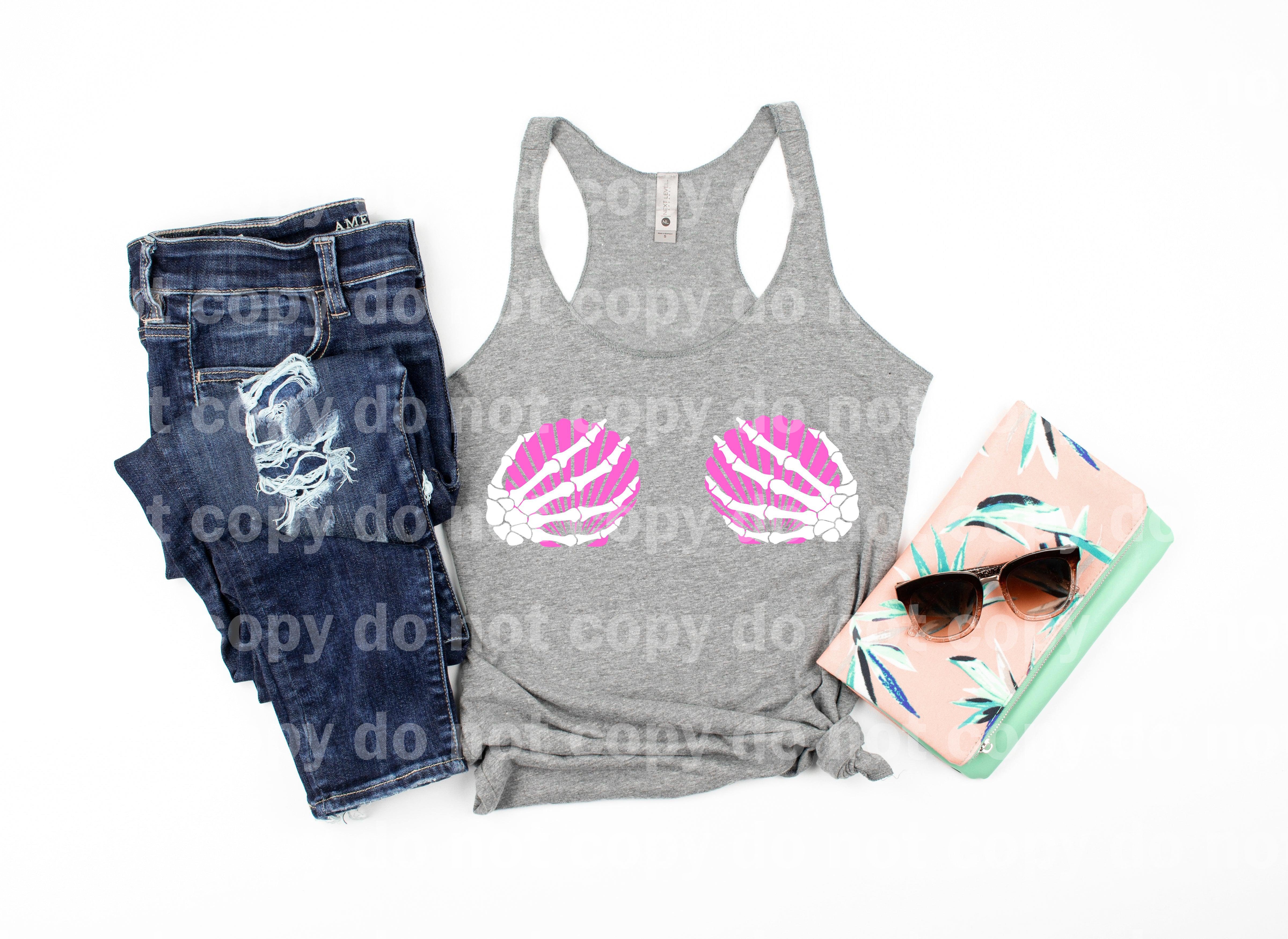 Seashell Skeleton Dream print transfer – Puttin on the Printz