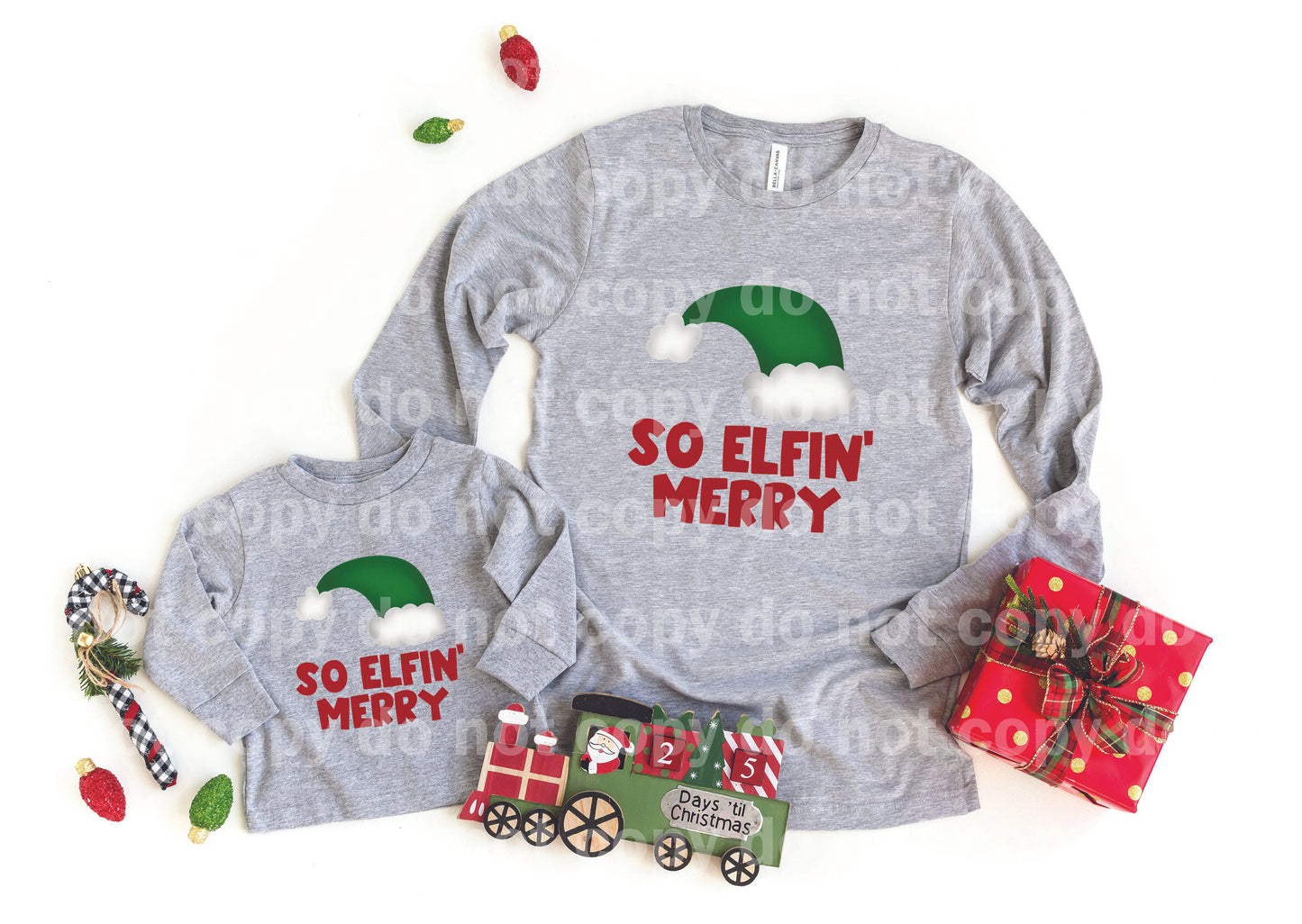 So Elfin Merry Dream print transfer