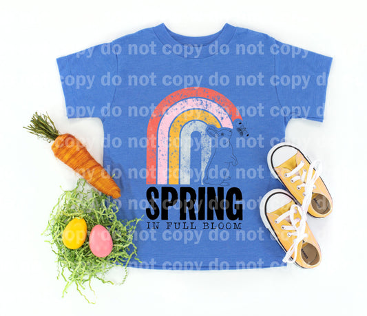 Spring In Full Bloom Rainbow Dream print transfer