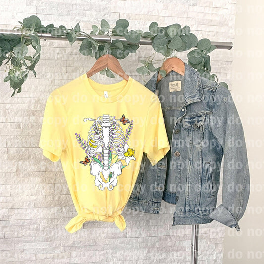 Spring Floral Skellie Dream print transfer