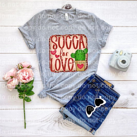 Succa For Love Dream print transfer