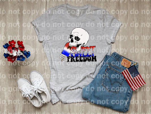 Sweet Freedom Skull Popsicle Dream Print or Sublimation Print