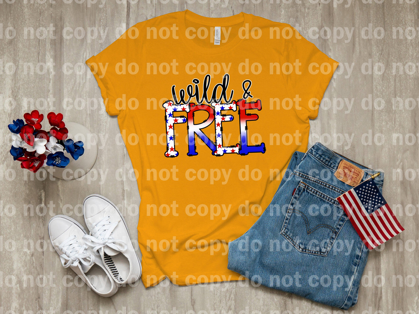 Wild and Free Typography Dream Print or Sublimation Print