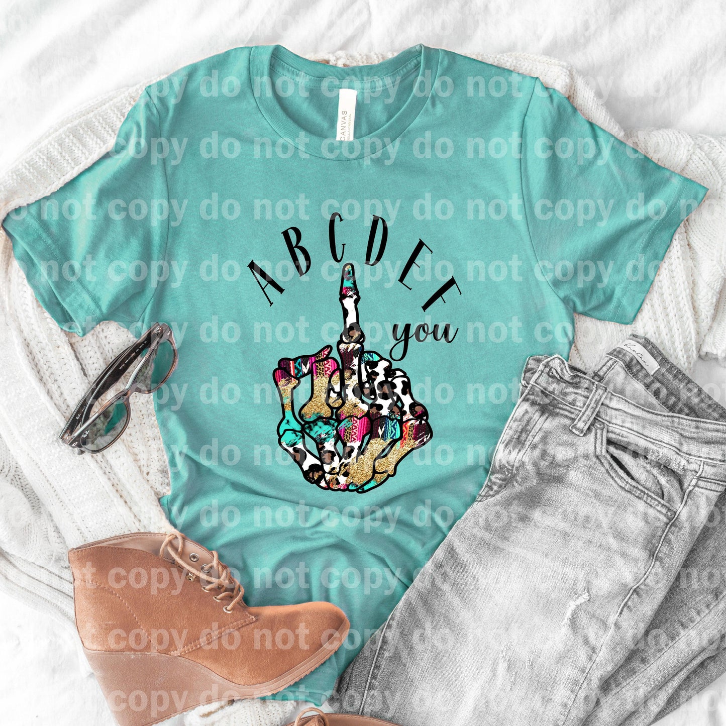 ABCDEF You Western Dream Print or Sublimation Print