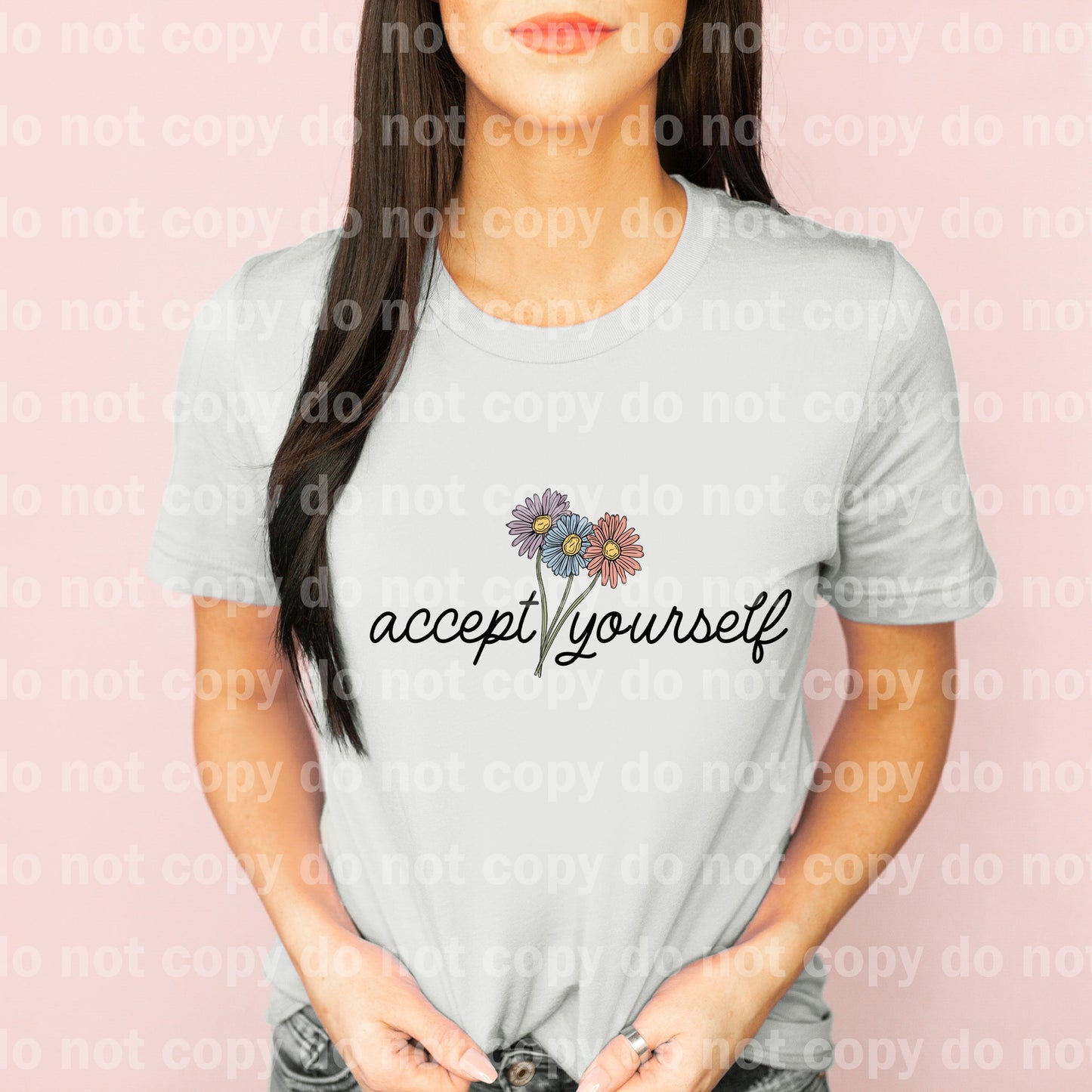 Accept Yourself Full Color/One Color Dream Print or Sublimation Print