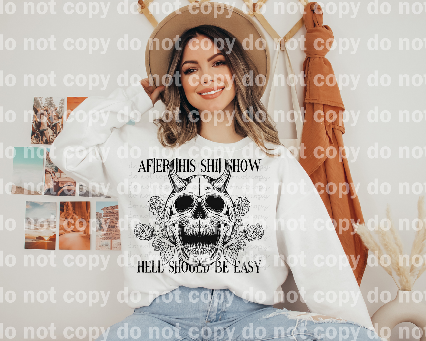 After This Shit Show Hell Should Be Easy Dream Print or Sublimation Print