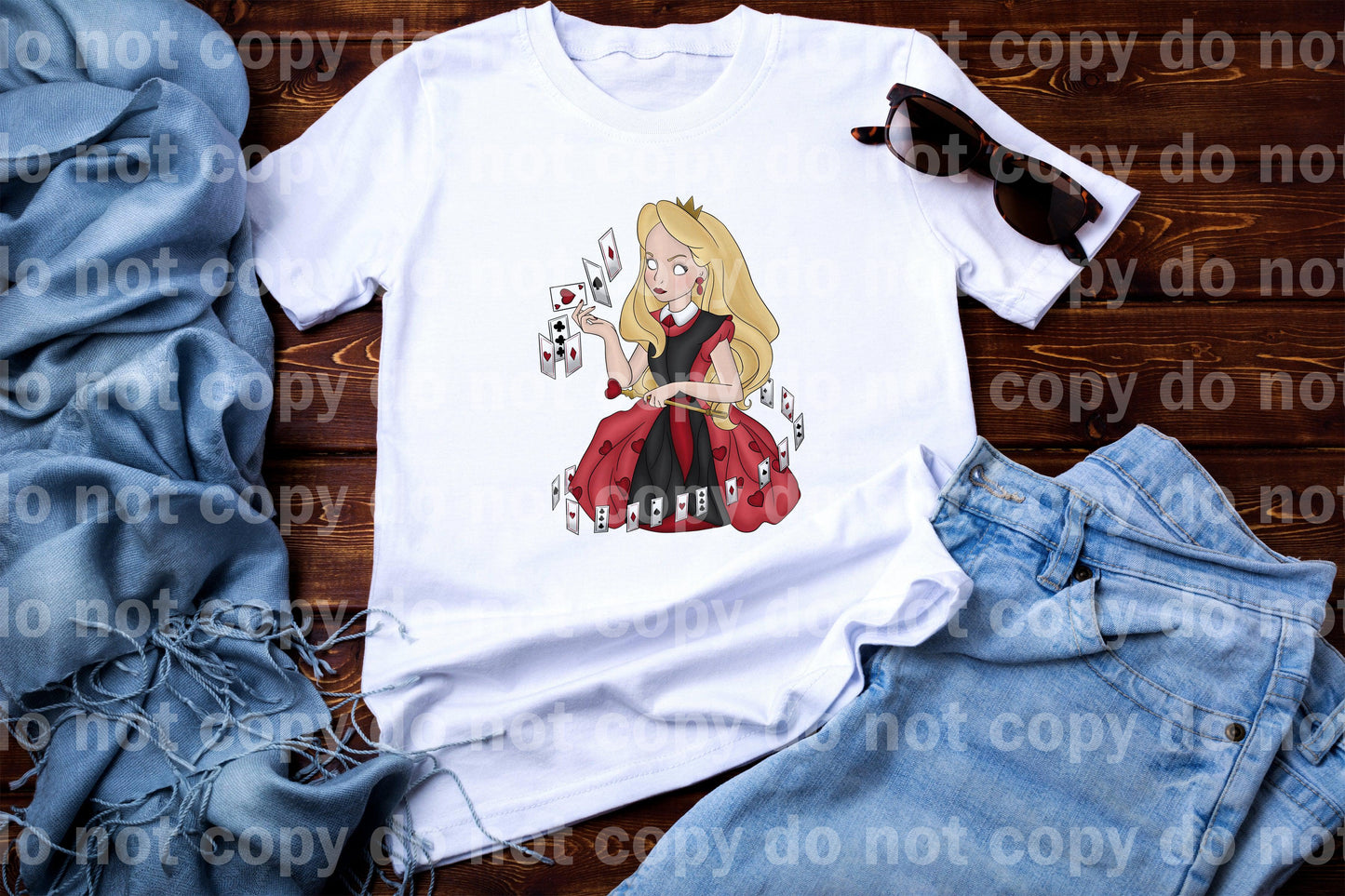 Princess Queen Of Hearts Dream Print or Sublimation Print