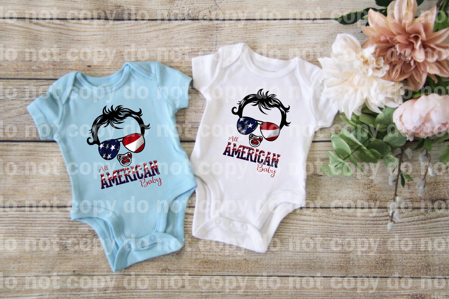 All American Baby Boy Dream Print or Sublimation Print