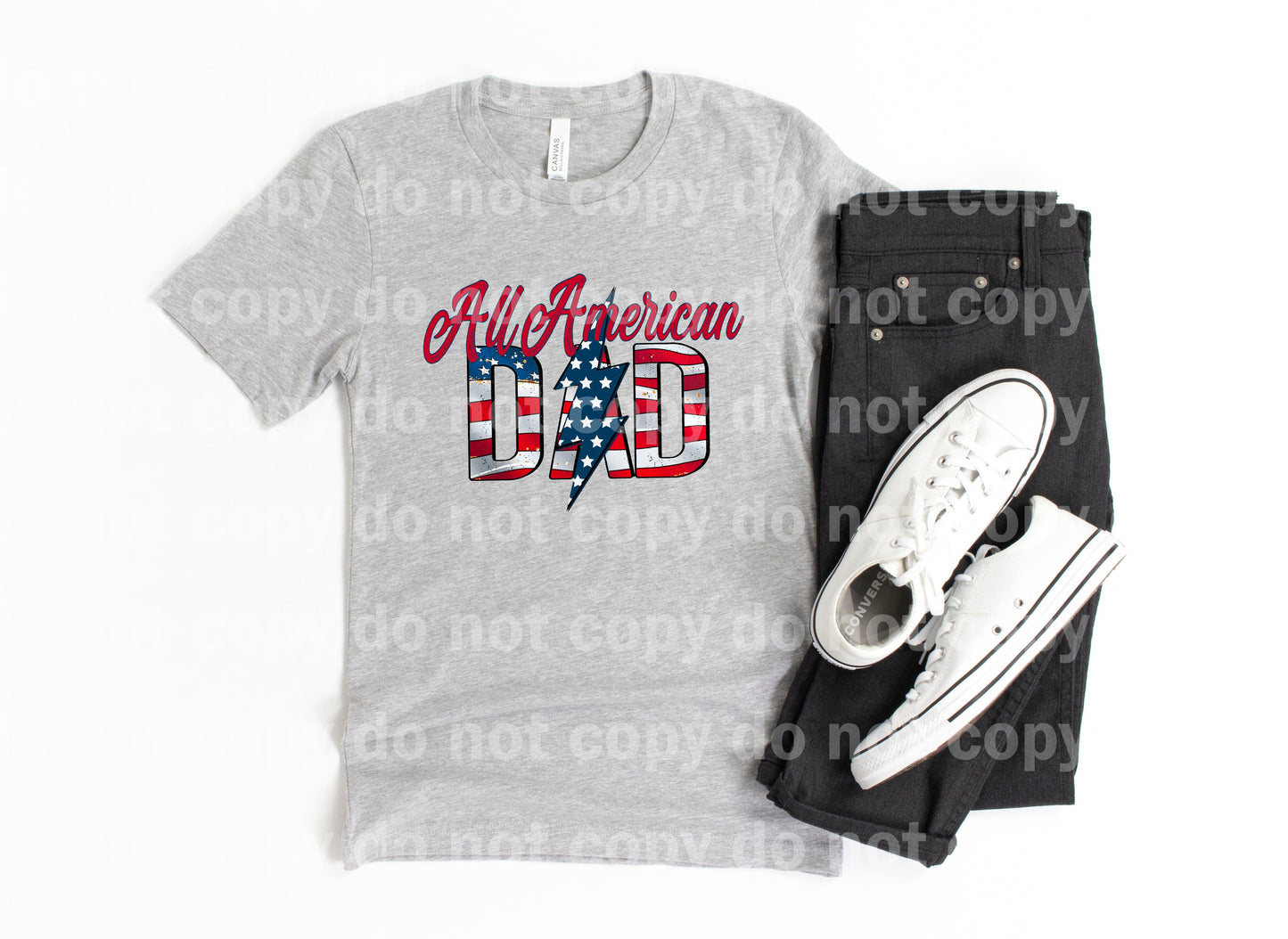 All American Dad Lightning Bolt Dream Print or Sublimation Print