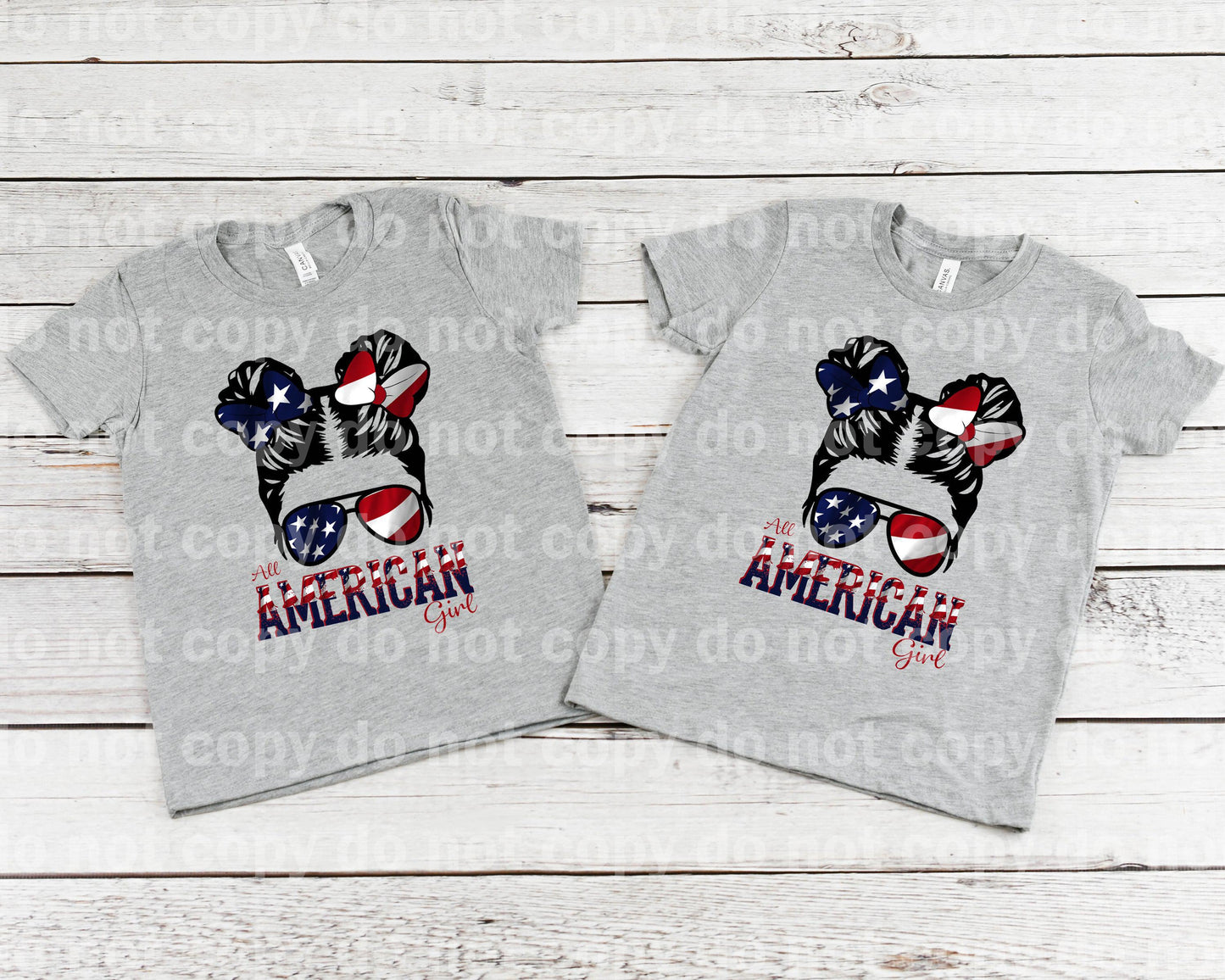 All American Girl Kid Dream Print or Sublimation Print