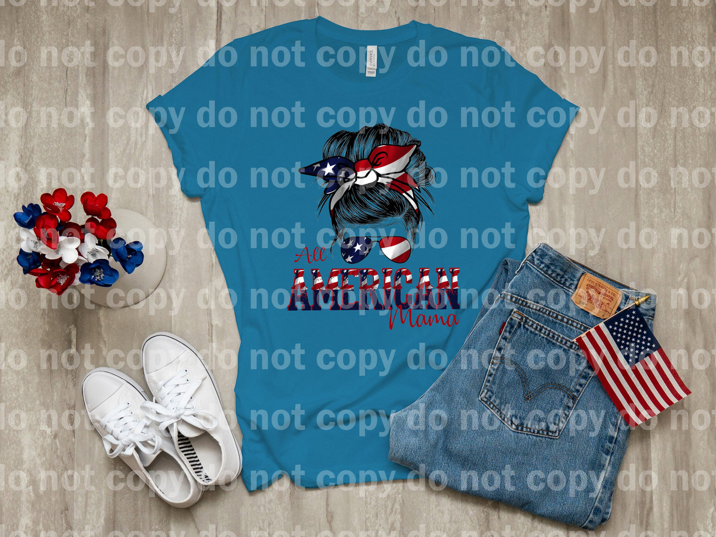 All American Mama Dream Print or Sublimation Print