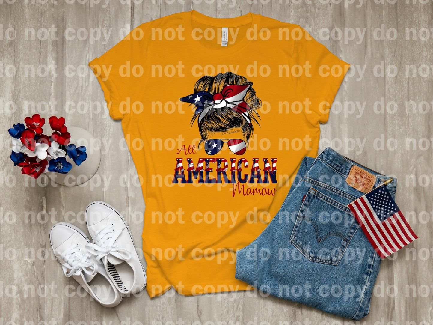 All American Mamaw Dream Print or Sublimation Print