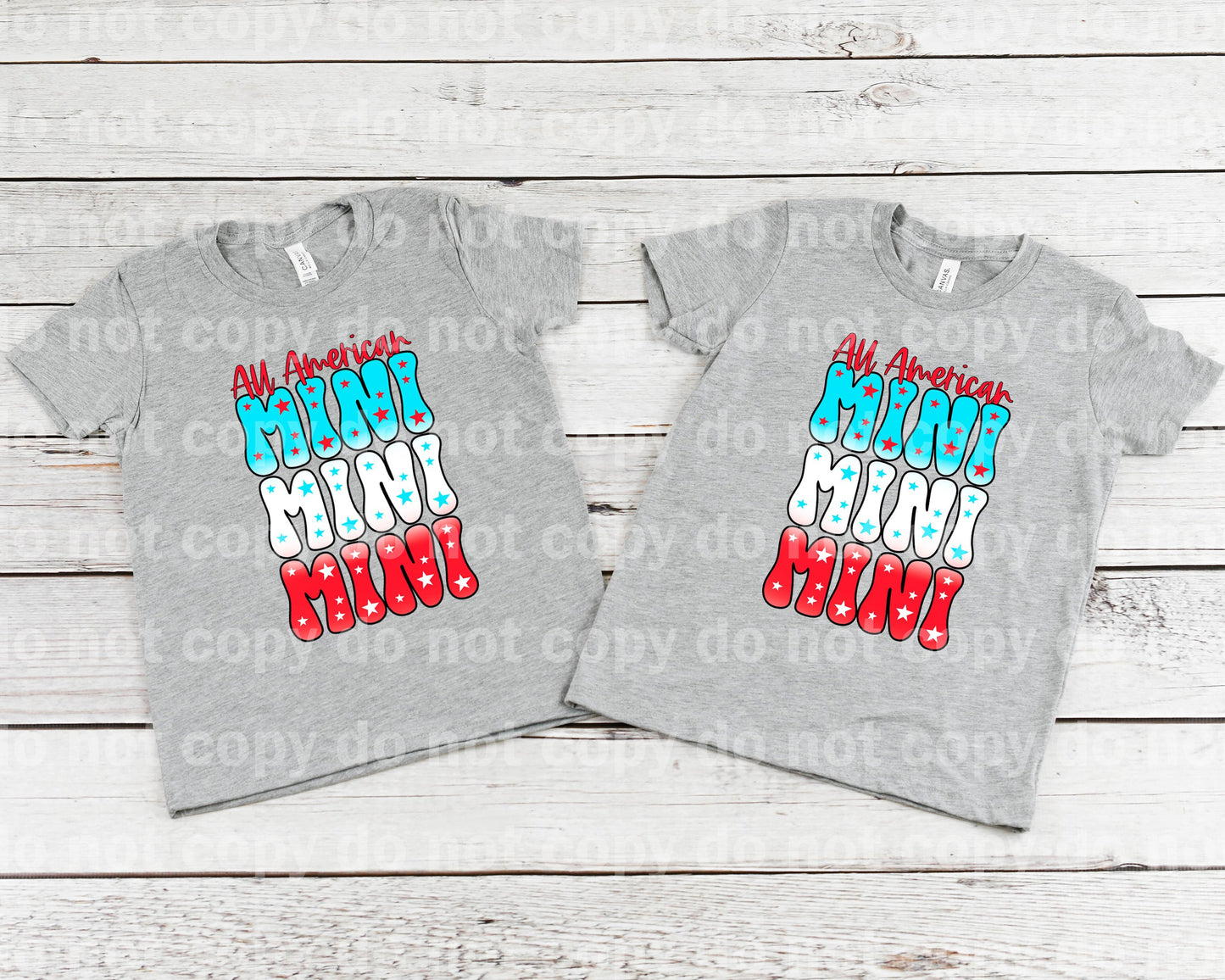 All American Mini Mini Mini Dream Print or Sublimation Print