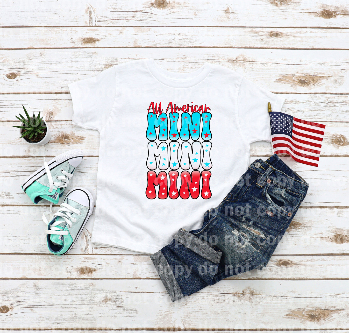 All American Mini Mini Mini Dream Print or Sublimation Print