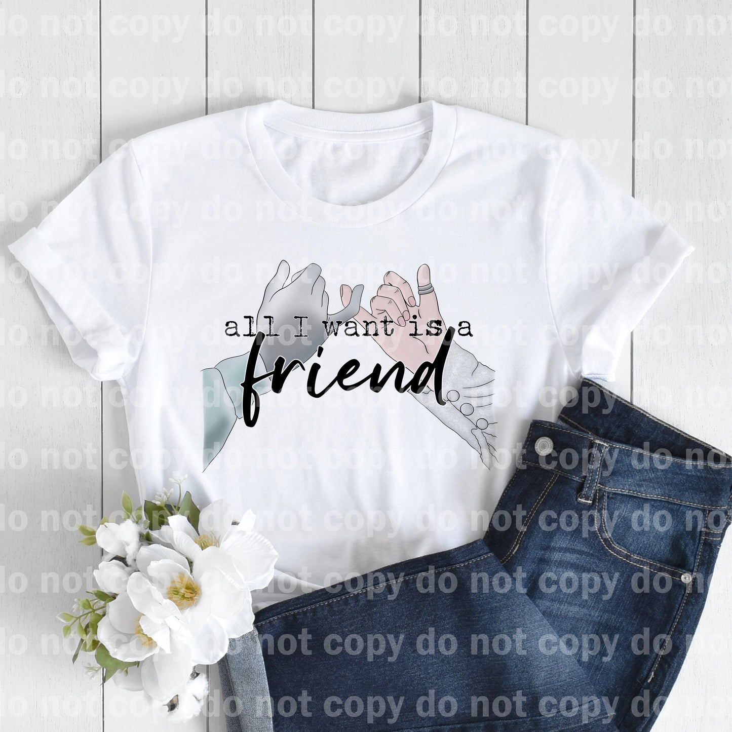 All I Want Is A Friend Dream Print or Sublimation Print