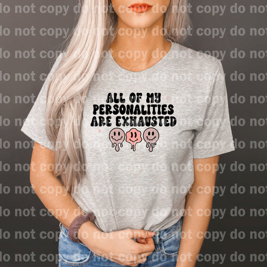 All Of My Personalities Are Exhausted Dream Print or Sublimation Print