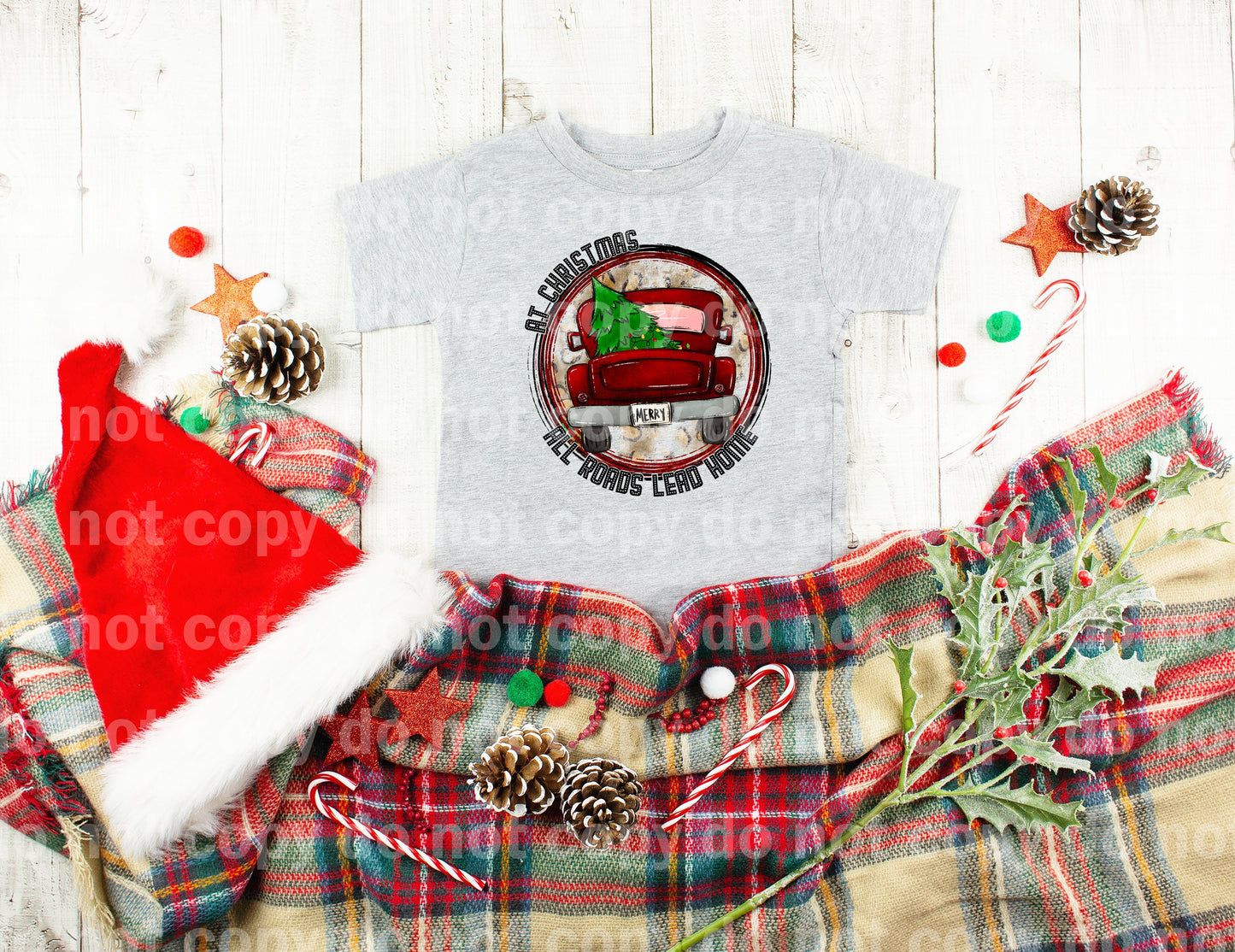 At Christmas All Roads Lead Home Dream Print or Sublimation Print