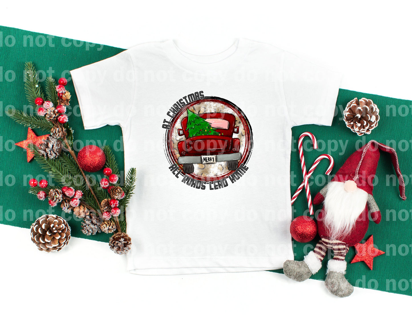 At Christmas All Roads Lead Home Dream Print or Sublimation Print