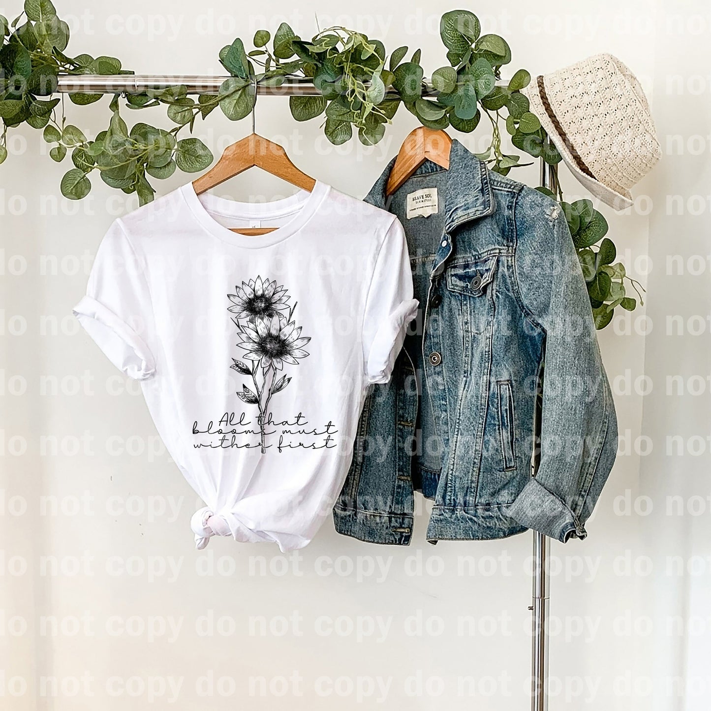 All That Blooms Must Wither First Flower Dream Print or Sublimation Print