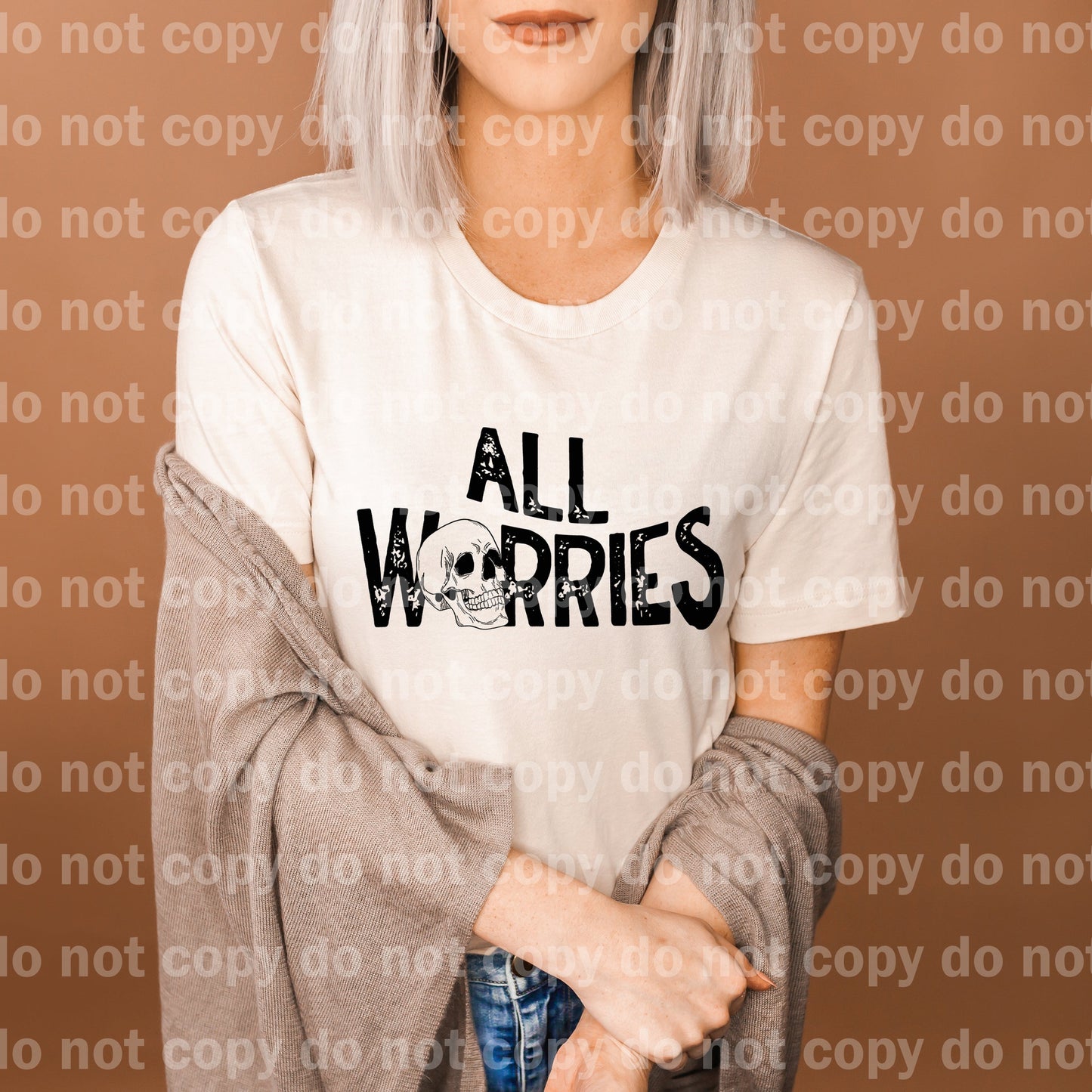 All Worries Skull Dream Print or Sublimation Print