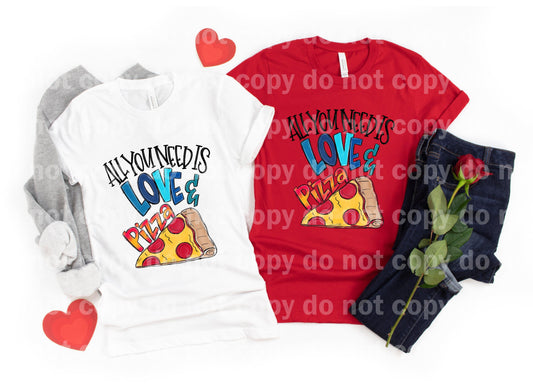 Todo lo que necesitas es amor y pizza Dream Print o Sublimation Print