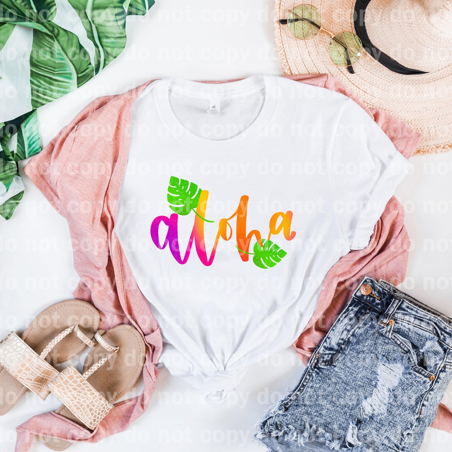 Aloha Leaf Dream Print or Sublimation Print