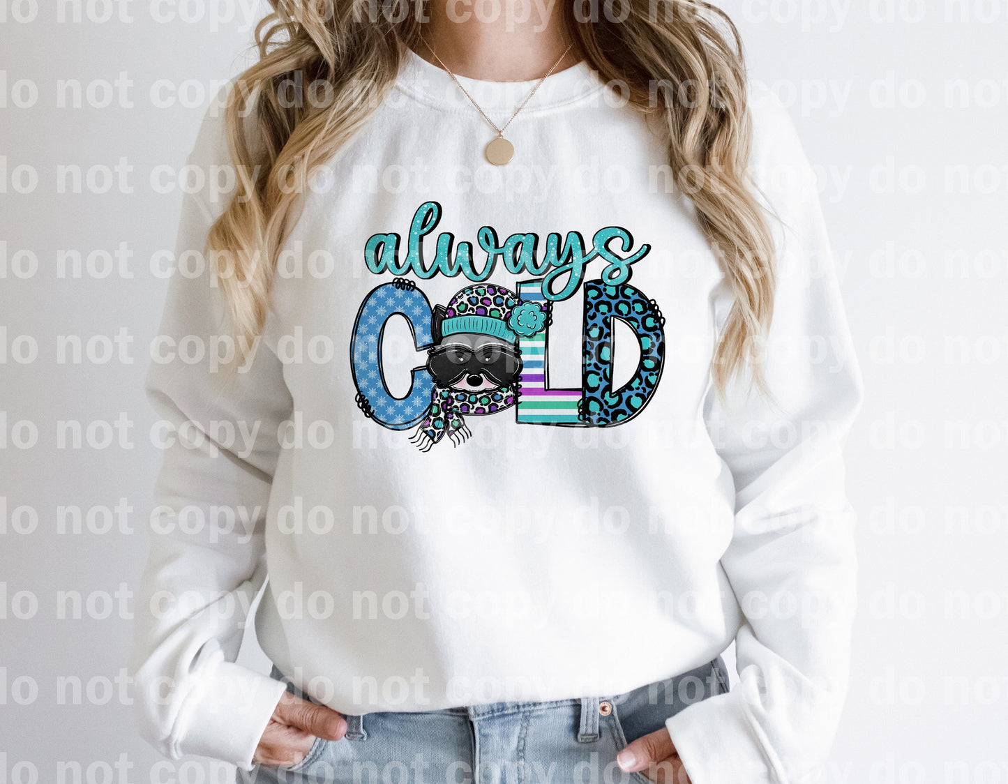 Always Cold Raccoon Dream Print or Sublimation Print