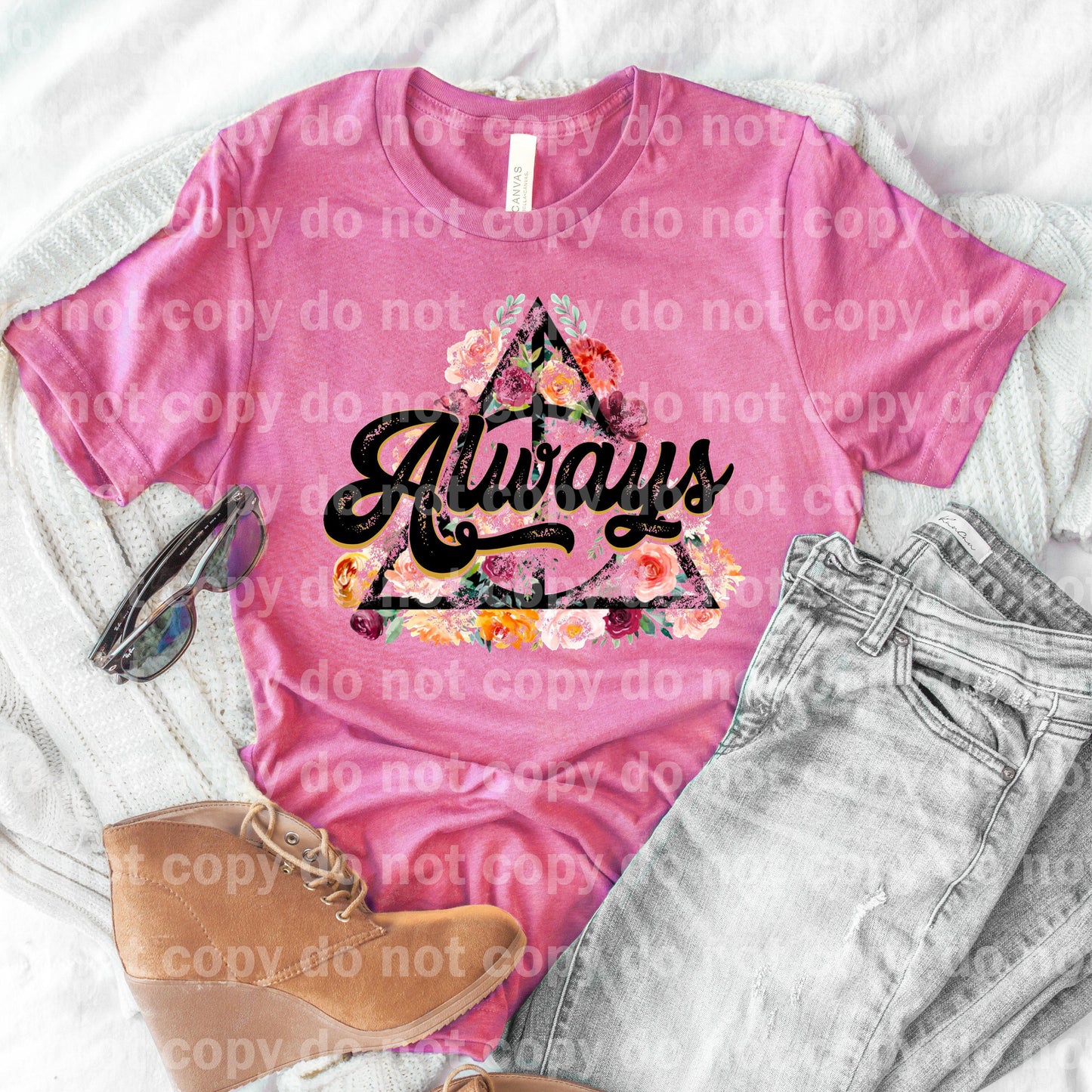 Estampado de ensueño desgastado siempre floral o estampado por sublimación