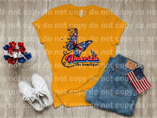 America The Beautiful Butterflies Dream Print or Sublimation Print