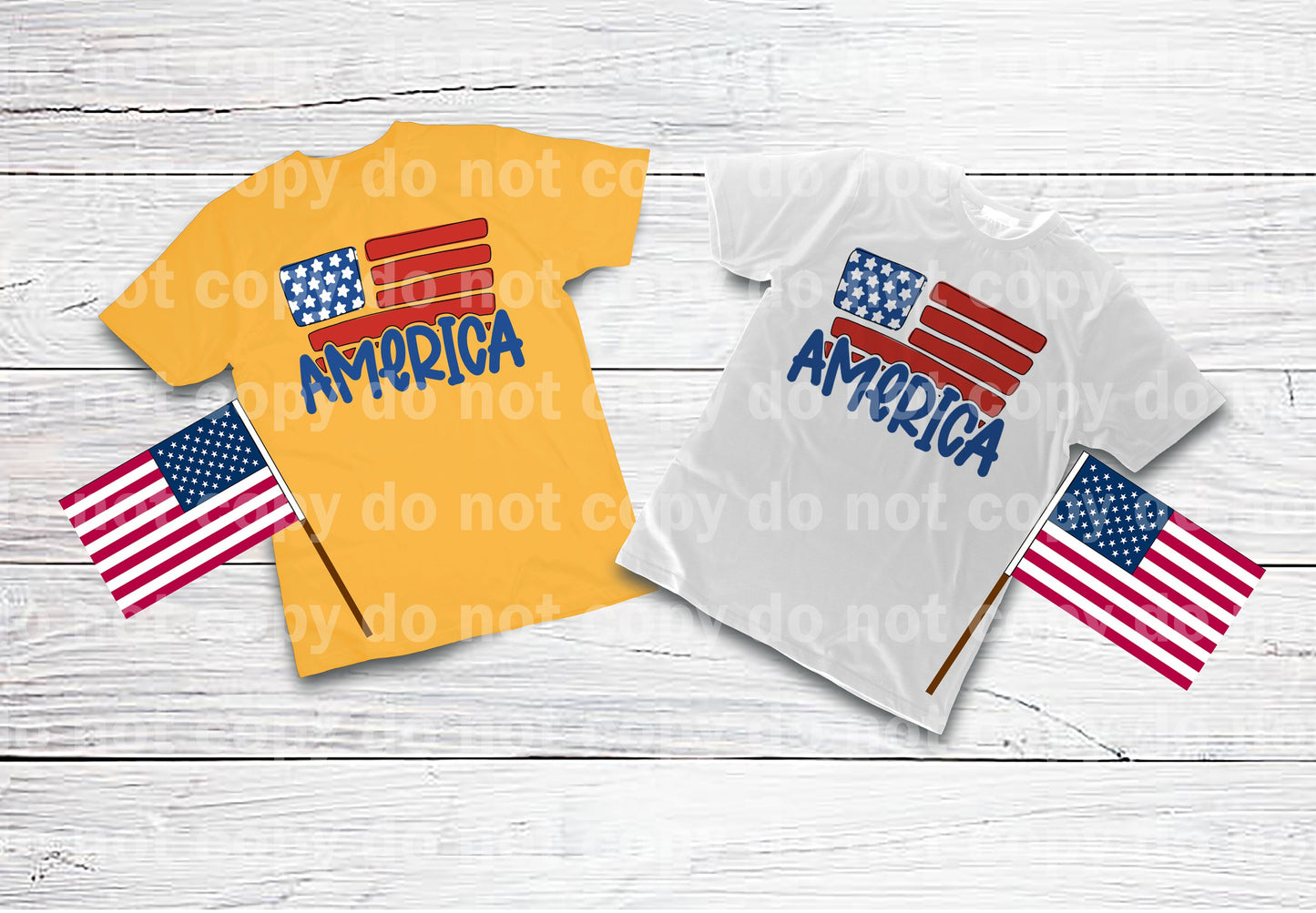 America Flag Dream Print or Sublimation Print