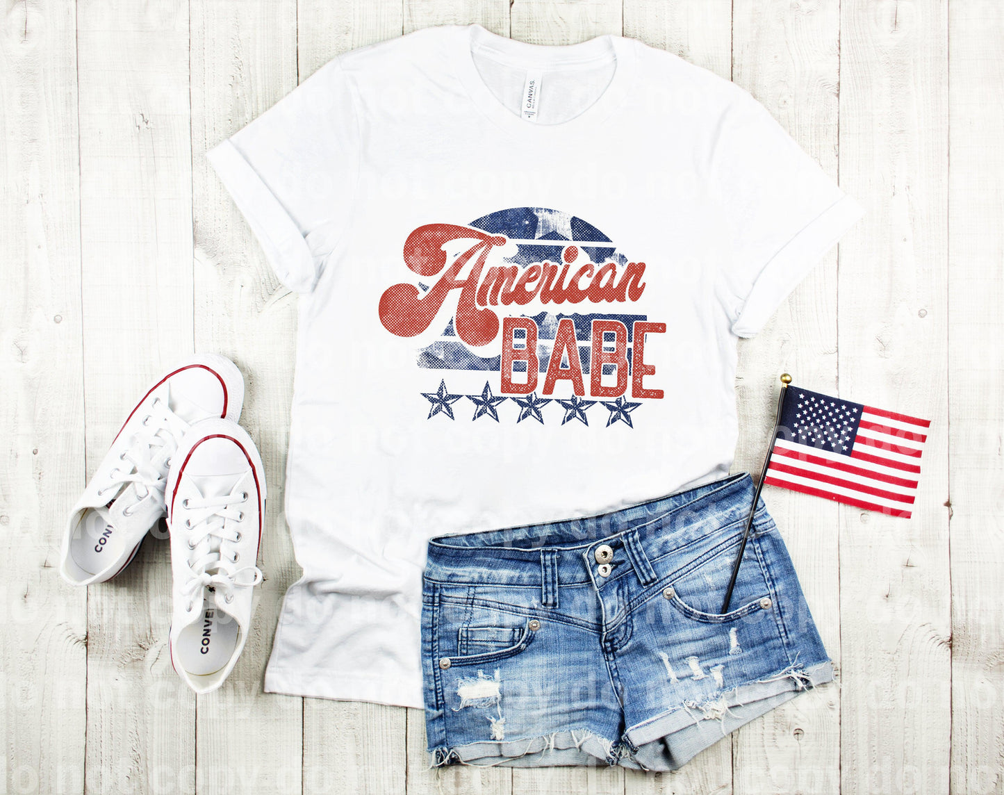 American Babe Dream Print or Sublimation Print