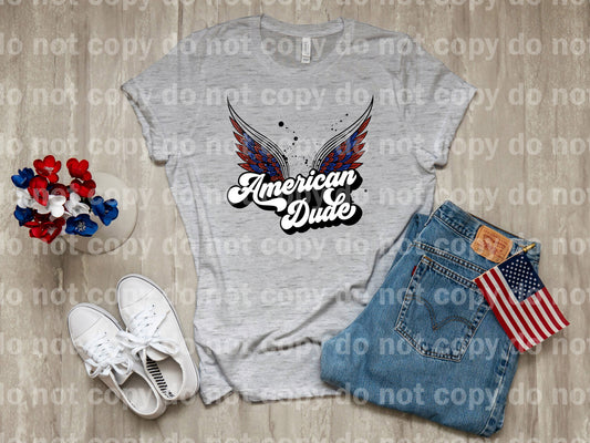 American Dude Wings Distressed Dream Print or Sublimation Print