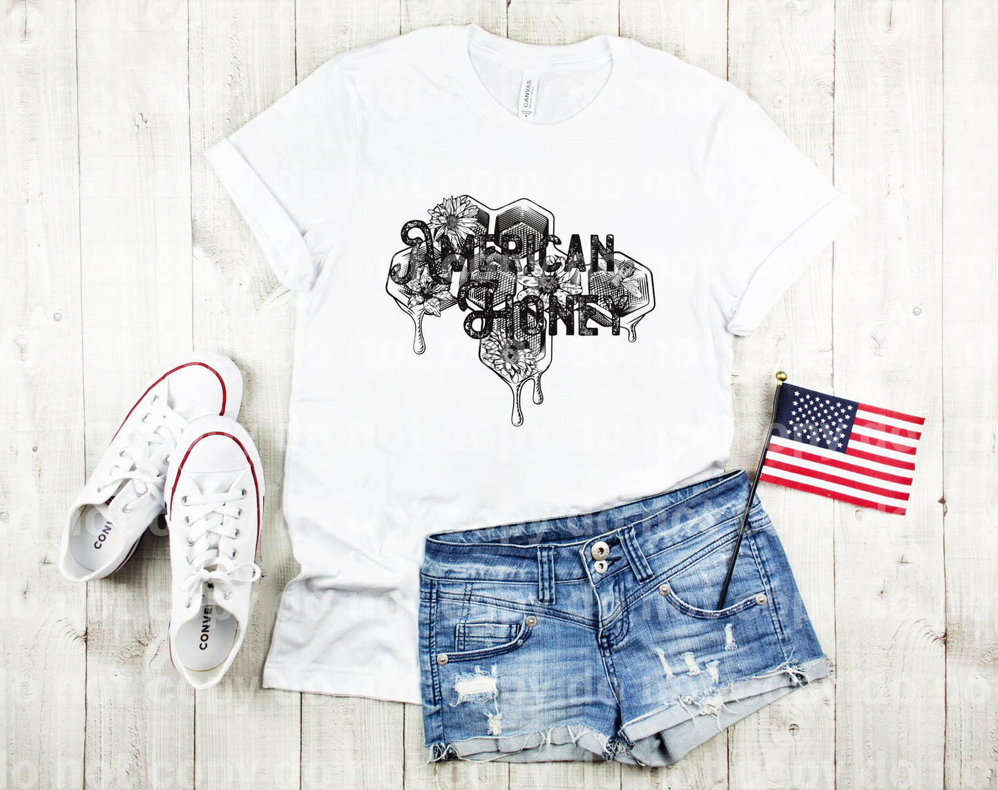 American Honey Full Color/One Color Dream Print or Sublimation Print