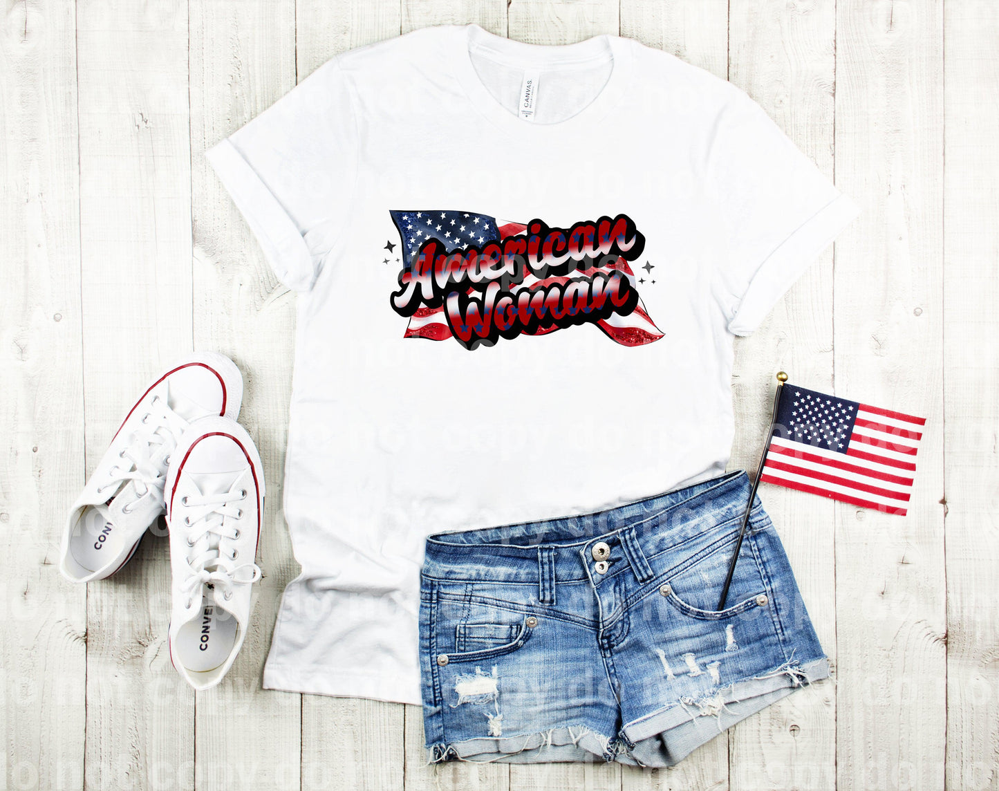 American Woman Dream Print or Sublimation Print