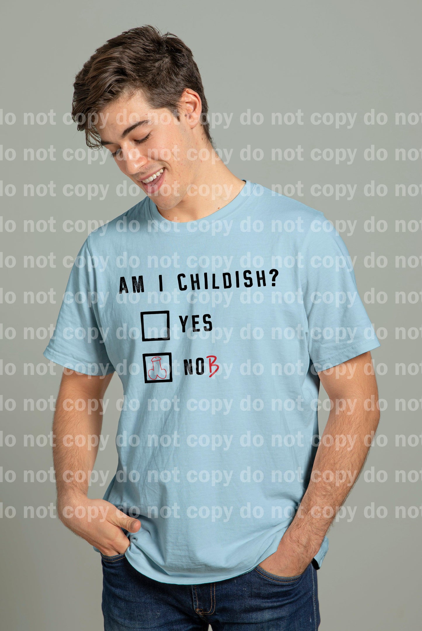 Am I Childish Check Box Dream Print or Sublimation Print