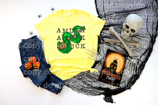 Amuck Witch Broomstick Dream Print or Sublimation Print