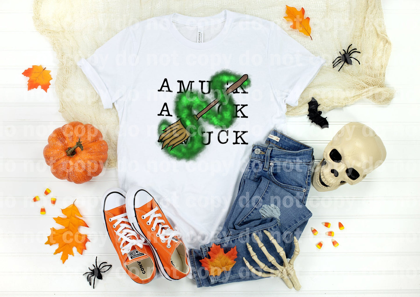 Amuck Witch Broomstick Dream Print or Sublimation Print