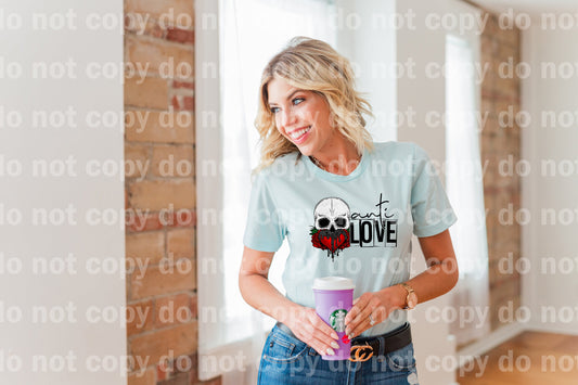 Anti Love Heart Skull Dream Print or Sublimation Print