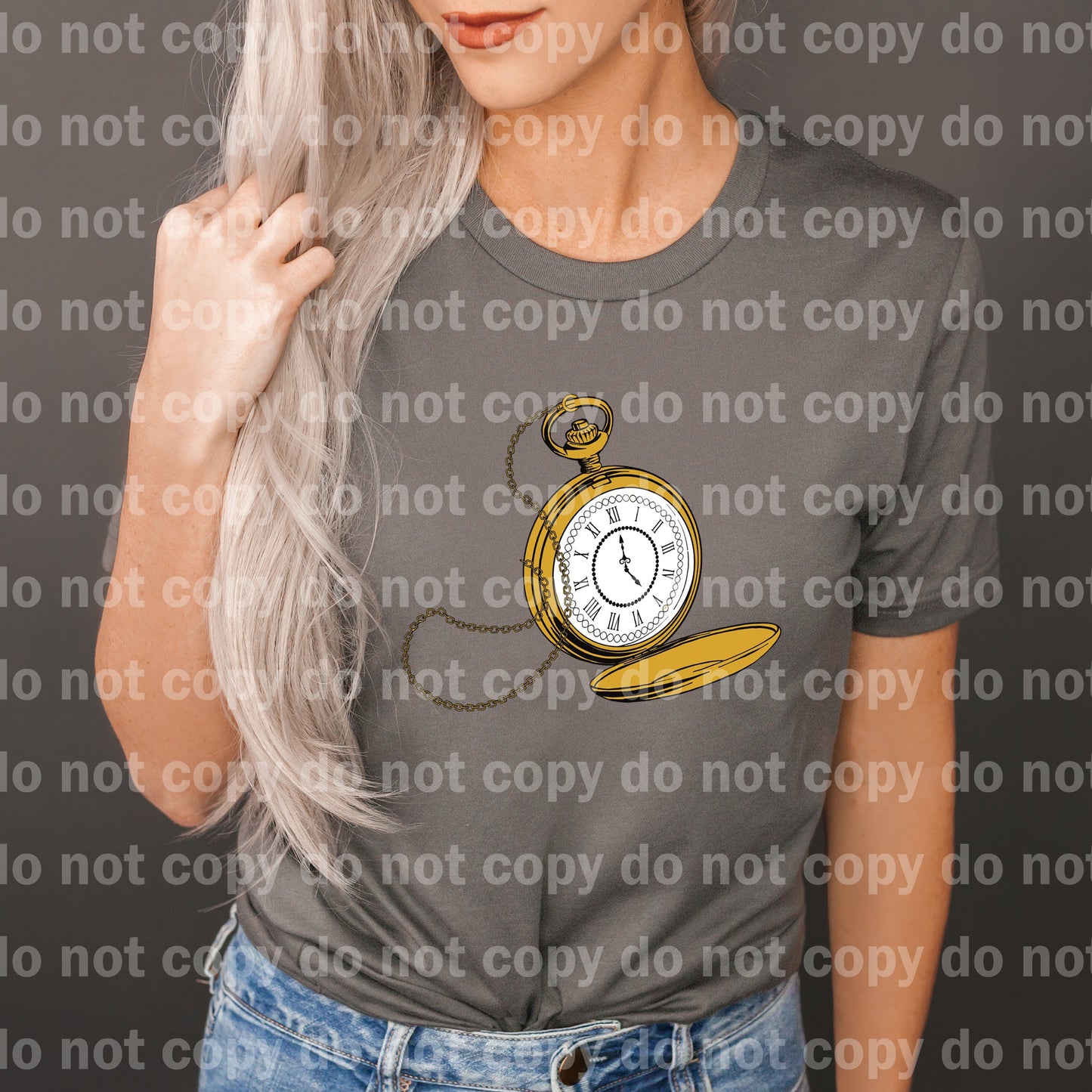 Reloj de bolsillo antiguo a todo color/impresión de sueños a un color o impresión por sublimación