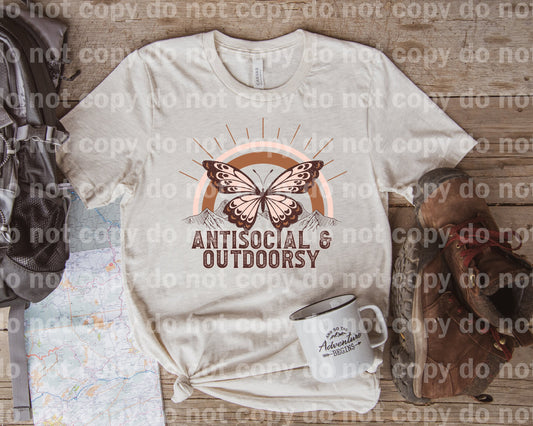 Antisocial And Outdoorsy Dream Print or Sublimation Print