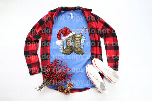 Army Boots And Santa Hat Dream Print or Sublimation Print