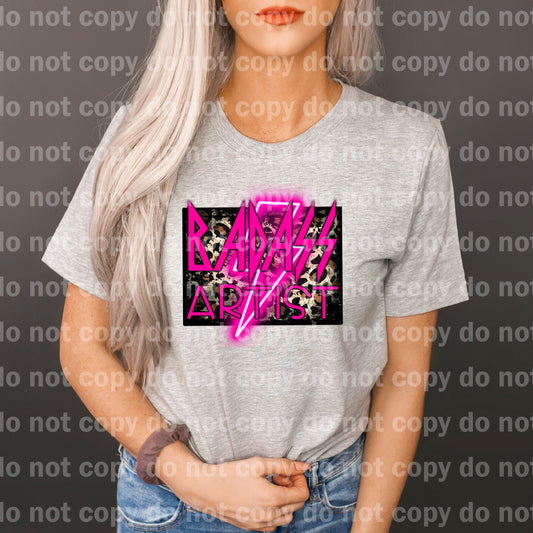 Badass Artist Pink Luminous Dream Print or Sublimation Print