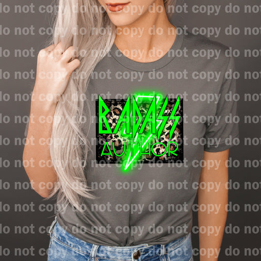 Badass Author Green Luminous Dream Print or Sublimation Print