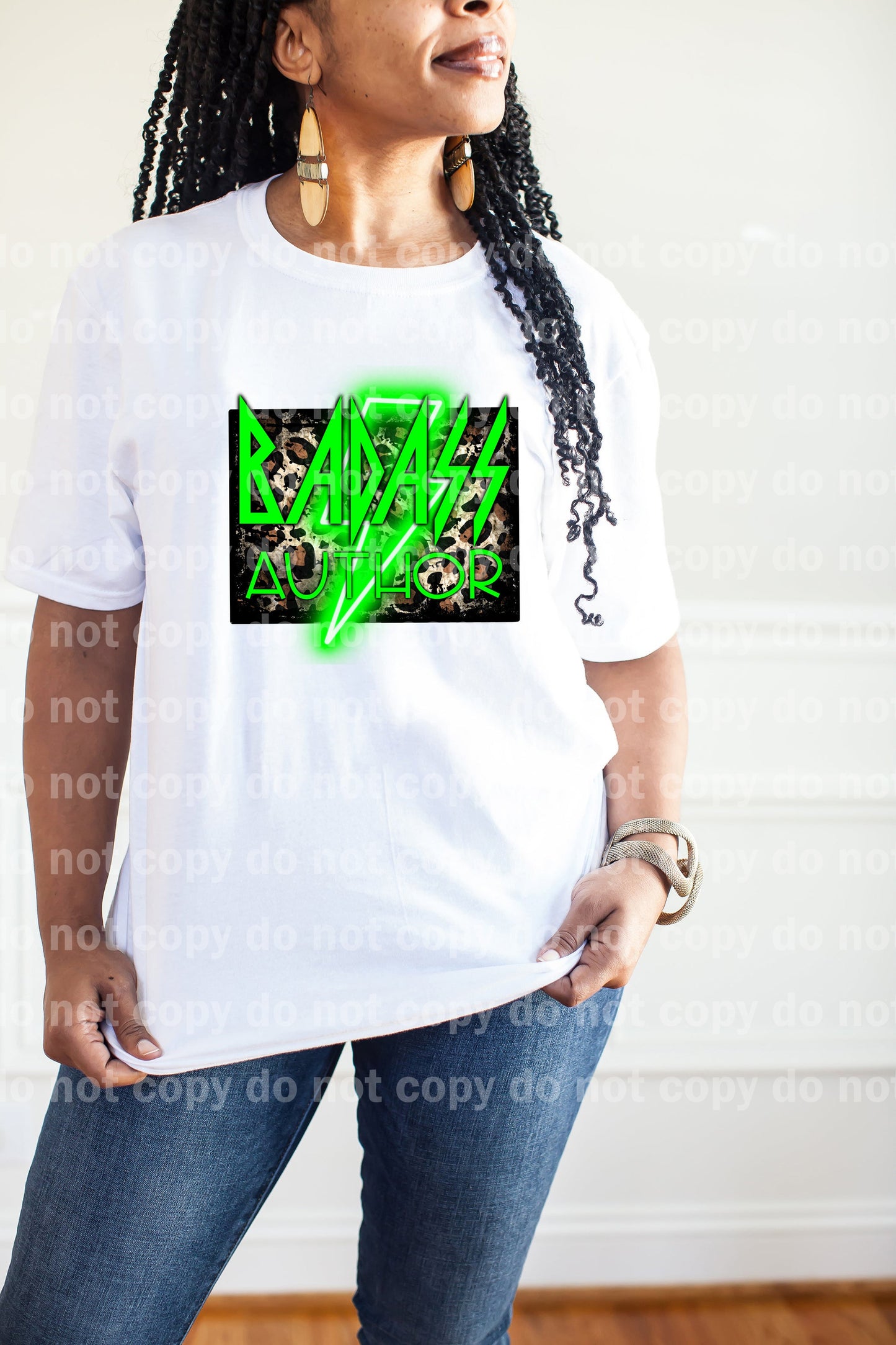 Badass Author Green Luminous Dream Print or Sublimation Print