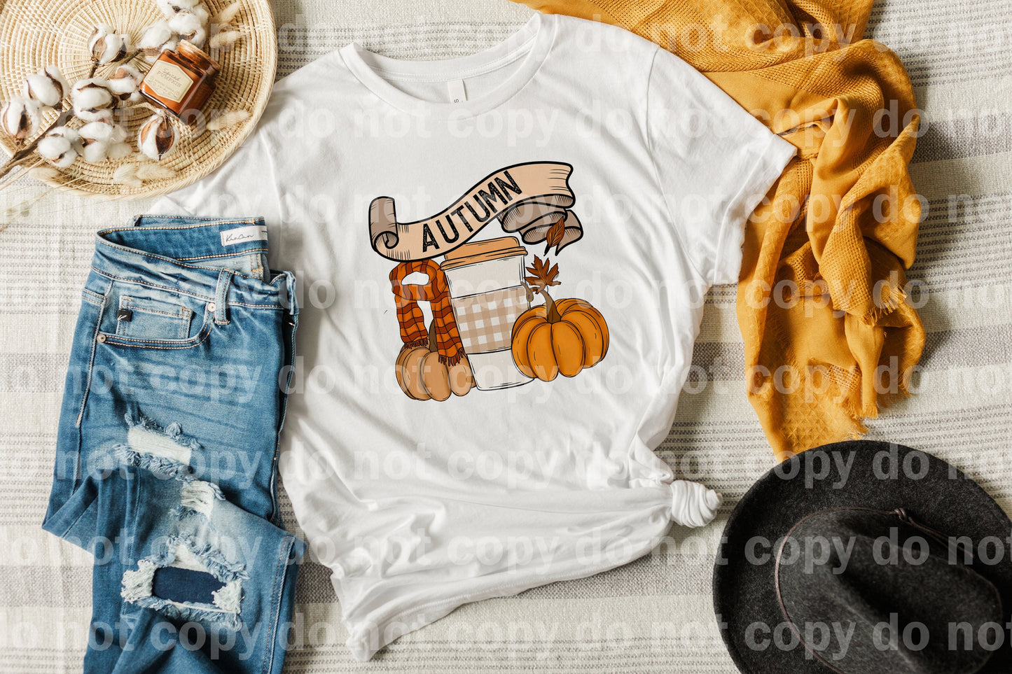 Autumn Typography Dream Print or Sublimation Print