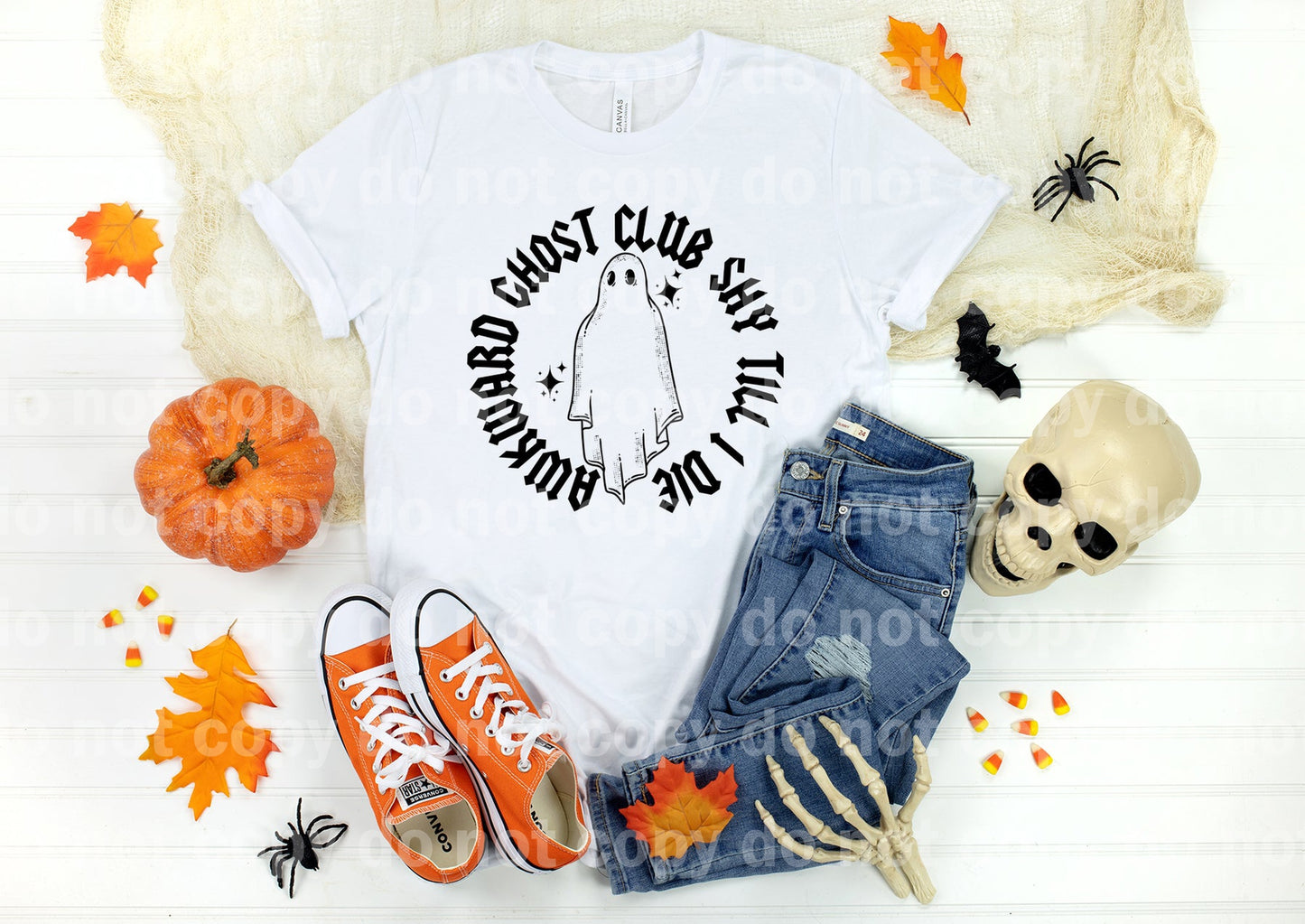 Awkward Ghost Club Shy Till I Die Dream Print or Sublimation Print