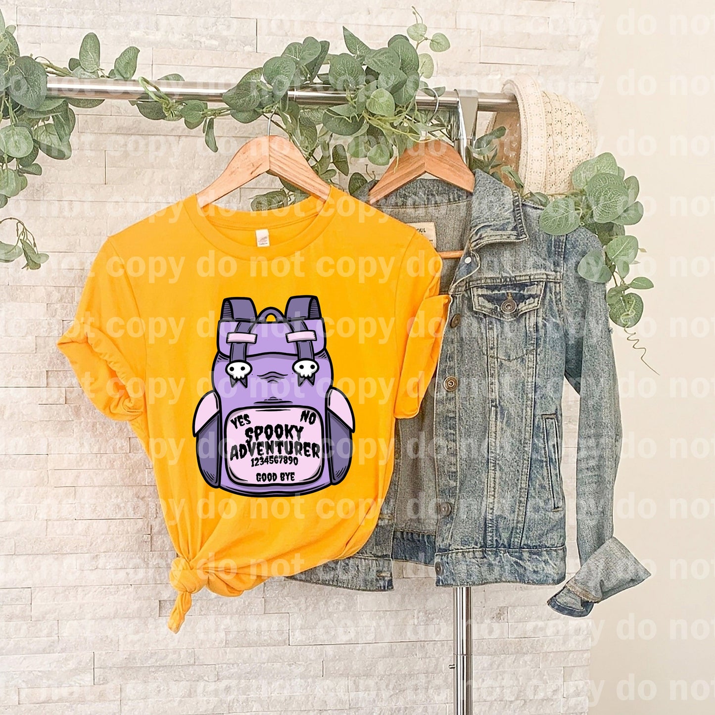 Back Pack Spooky Adventure Dream Print or Sublimation Print