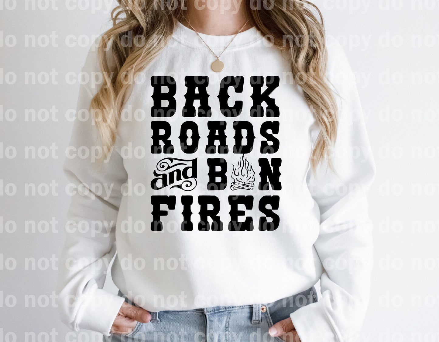 Back Roads and Bonfires Dream Print or Sublimation Print