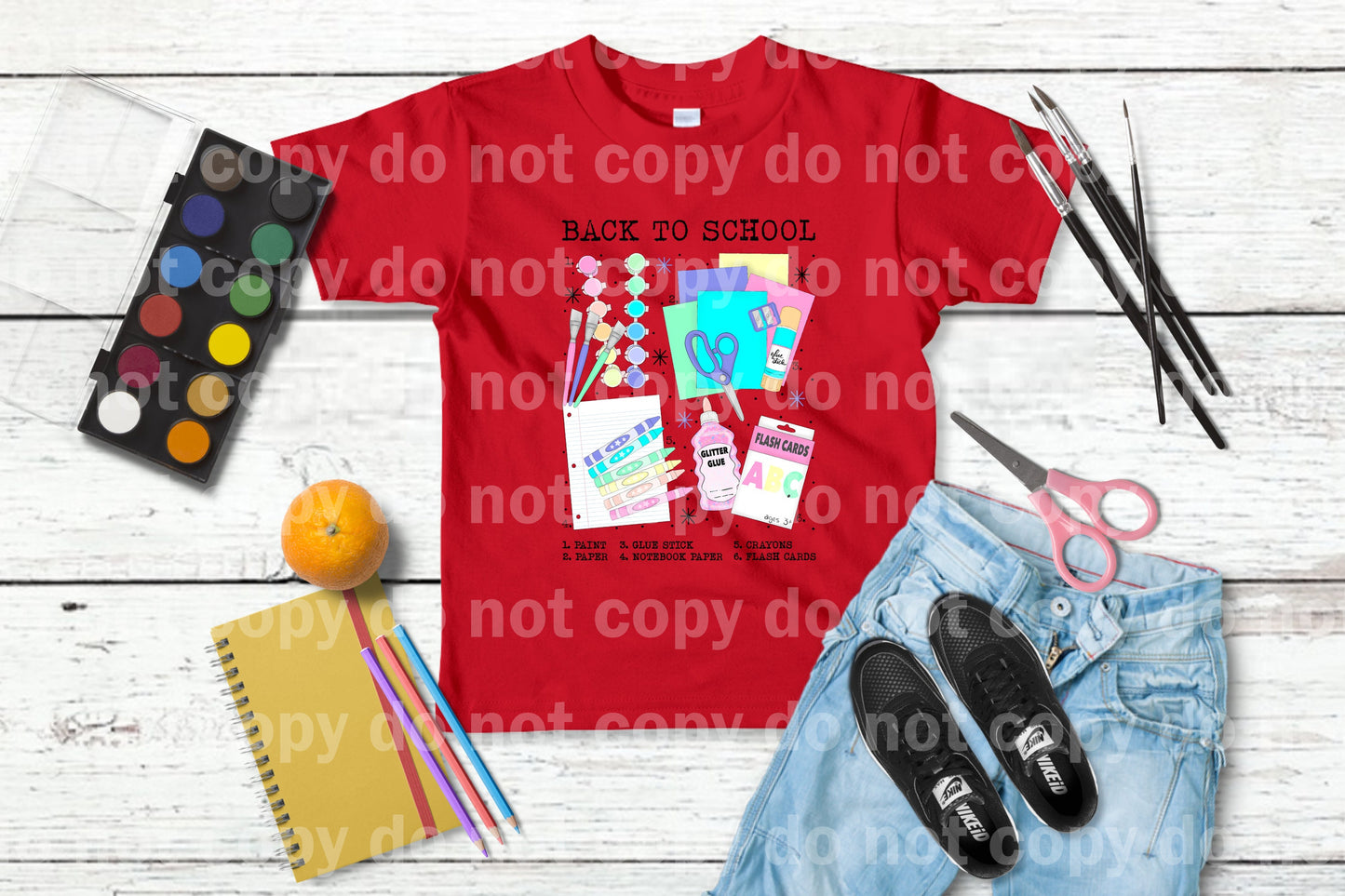 Back To School Dream Print or Sublimation Print